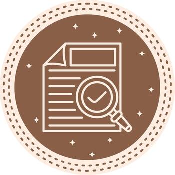 prueba característica realce diseño marca vector