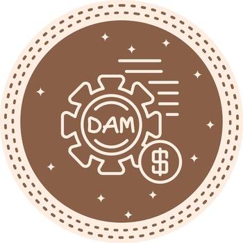 digital activo administración innovador visual diseño activo vector