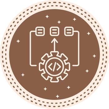 algoritmo fuerte visual marca símbolo vector