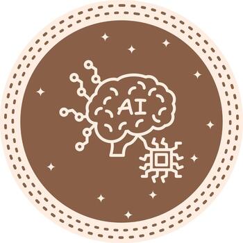 Intelligence Compact UI Graphic Sketch vector