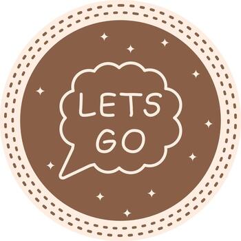 Lets Go Clean User Experience Element vector