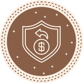 Money Back Abstract User Interface Shape vector