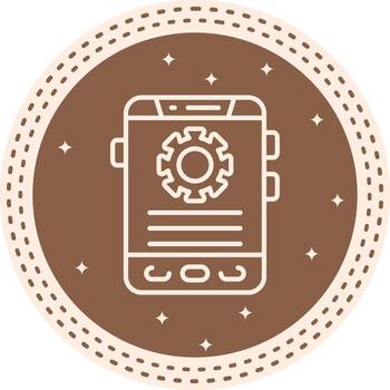 App Deployment Minimal Digital Graphic Element vector