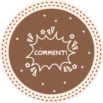 Comment Geometric UI Graphic Layout vector