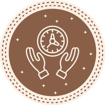 Timekeeping High Resolution File vector