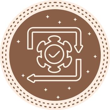 Agile Interactive Digital Art Symbol vector