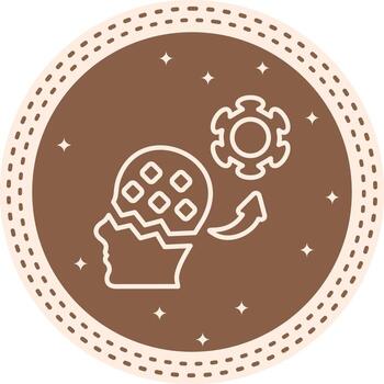 Machine Learning Unique Mobile Design Graphic vector