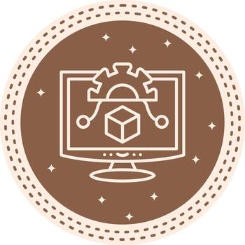 algoritmo versátil plano diseño activo vector