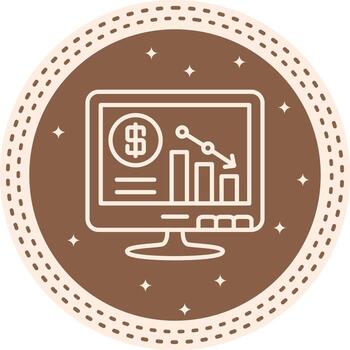 Bar Graph Geometric Design Shape vector