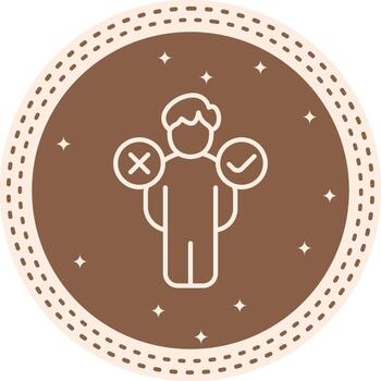 Decision Making Professional Branding Design Mark vector