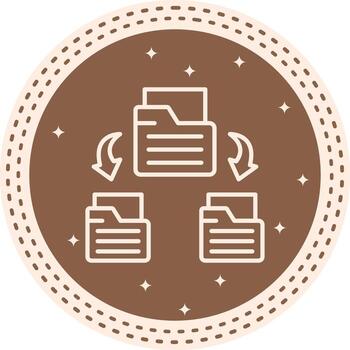 Folder Network Core User Interface Mark vector
