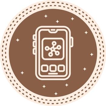 Mobile Network Compact Mobile Graphic Element vector