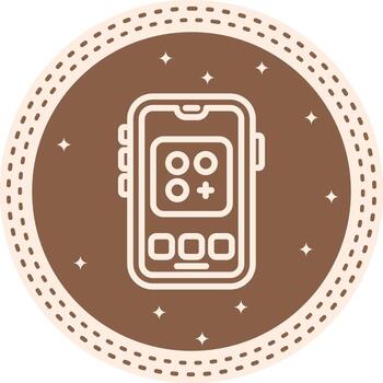 Mobile App Advanced User Interface Asset vector