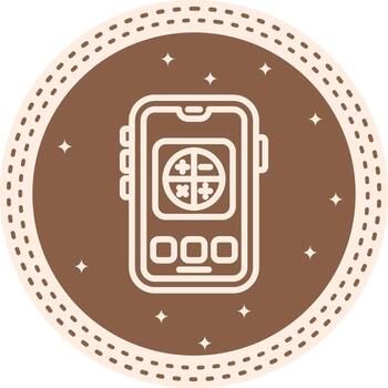 móvil calculadora agudo mínimo gráfico vector