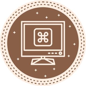 televisión mando consistente marca diseño símbolo vector