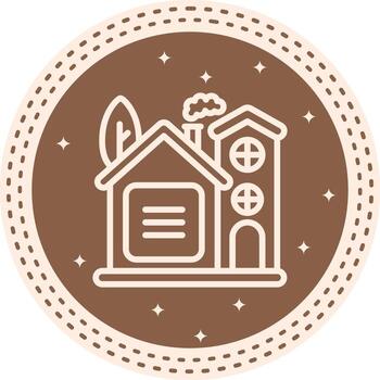 hogar menú vibrante web diseño elemento vector