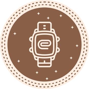 Smart Watch Attachment Professional Web Graphic Form vector