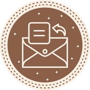 correo electrónico igual funcional digital símbolo diseño vector