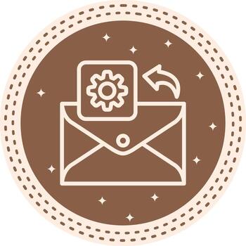 correo electrónico ajuste vibrante usuario experiencia diseño vector