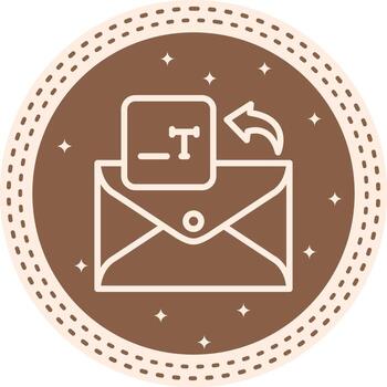 Email Type Interactive UX Graphic Object vector