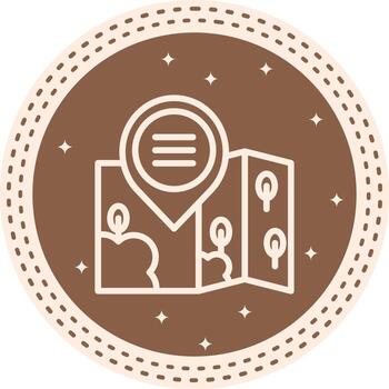 Location Menu Minimal Clean Graphic Object vector