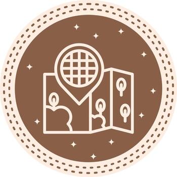 Location Grid Innovative Visual Design Asset vector