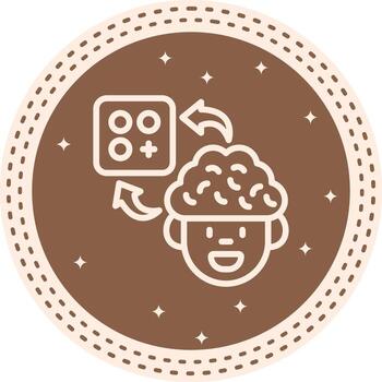 cerebro aplicación único web gráfico activo vector