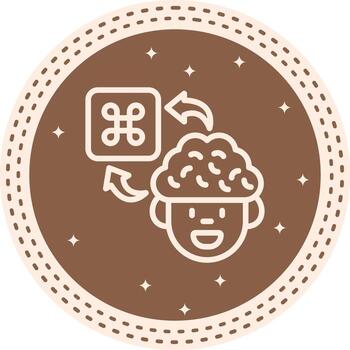 Brain Command Optimized Clean Graphic Asset vector