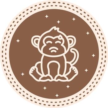 Embarrassed Monkey Concise UI Layout vector