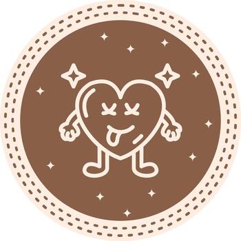 Dead Heart Dynamic Mobile App Graphic vector