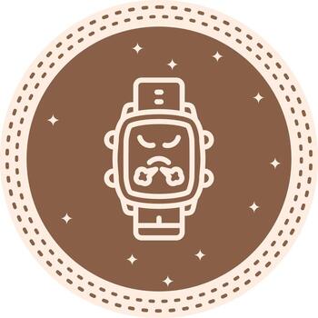 Watch Steaming Dial Custom User Interface Graphic vector