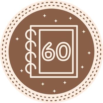 matemáticas sesenta resumen moderno gráfico objeto vector