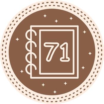 matemáticas setenta uno interactivo ux gráfico objeto vector