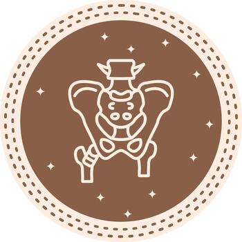 Hip Replacement Structured UI Layout vector