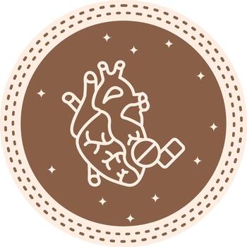 corazón medicación resumen usuario interfaz forma vector