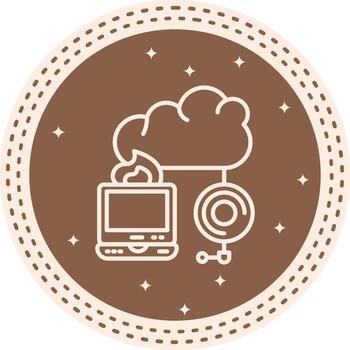 Cloud Disaster Recovery High Resolution Design Sketch vector