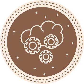 Cloud Orchestration Elegant User Interface Form vector