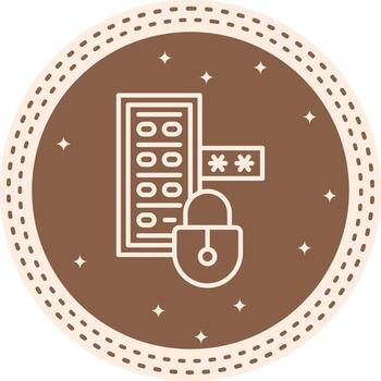 Cloud Access Control Scalable Creative Design Object vector