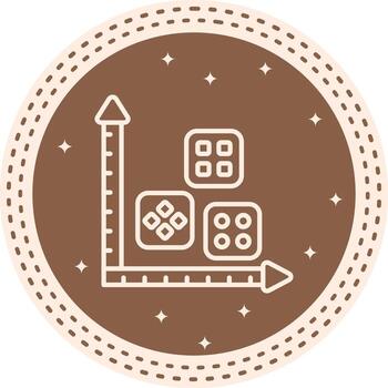 agrupamiento elegante marca forma vector