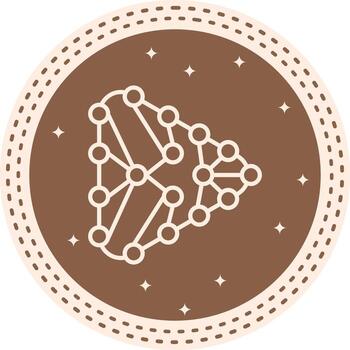 Recurrent Neural Network Interactive Product Graphic Asset vector