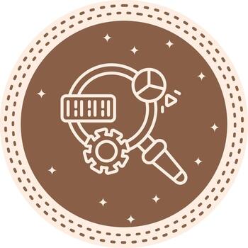 natural idioma único producto diseño característica vector