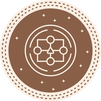 Algorithm Dynamic Mobile App Graphic vector