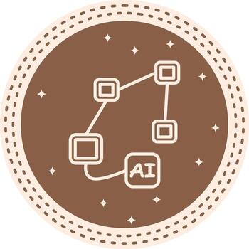 Network Abstract Modern Graphic Object vector