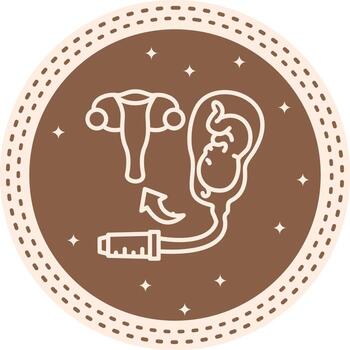 Amniotic Sac Custom User Interface Graphic vector