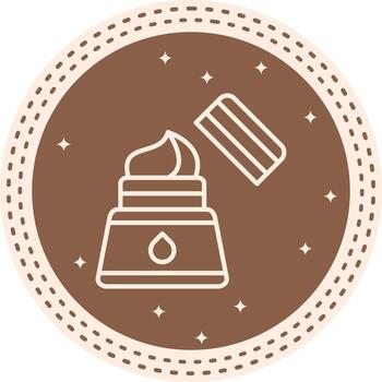 Anti Aging Cream Optimized Mobile UI Graphic vector