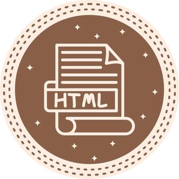 HTML Unique Mobile Design Graphic vector