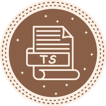 TS Distinct Visual Symbol Form vector