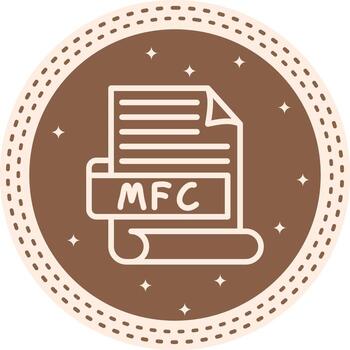 MFC Unique Web Design Illustration vector