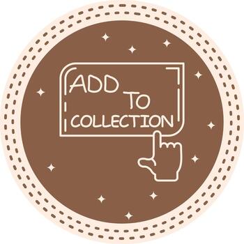 añadir a colección dedo grifo botón fluido resumen gráfico forma vector