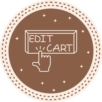 editar carro dedo grifo botón innovador visual diseño activo vector